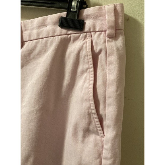 Brooks Brothers Mens Pink Chino Shorts Size 42 x 11‎ Cotton Preppy - Picture 3 of 9